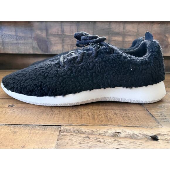 NEW Allbirds Wool Runner Fluff Natural Black Men's Sz 11 - Picture 1 of 9